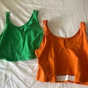 Two cropped Target Tanks